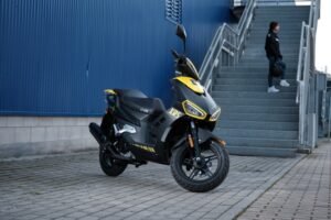 aproveite a nova scooter MITT 50 XRS agora em Cabo Verde